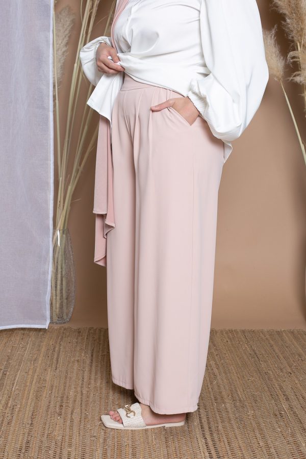 Pink Wide Pants