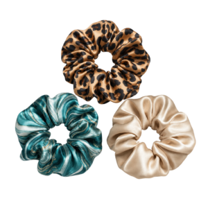 Satin Scrunchie Trio